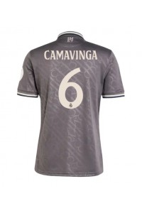 Real Madrid Eduardo Camavinga #6 Voetbaltruitje 3e tenue 2024-25 Korte Mouw